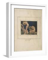 First Book of Urizen Pl. 17-William Blake-Framed Giclee Print