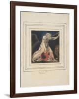 First Book of Urizen Pl. 21-William Blake-Framed Giclee Print