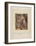 First Book of Urizen Pl. 6-William Blake-Framed Giclee Print