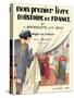 First Book On The History Of France Cover-Delagrave-Stretched Canvas