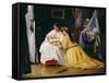 First Born, 1863-Gustave Léonard De Jonghe-Framed Stretched Canvas