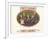 First Cabinet-Art Of The Cigar-Framed Giclee Print