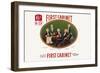 First Cabinet-null-Framed Art Print