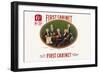 First Cabinet-null-Framed Art Print