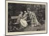 First Caresses-Marie Francois Firmin-Girard-Mounted Giclee Print