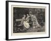 First Caresses-Marie Francois Firmin-Girard-Framed Giclee Print