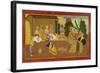 First Chanting Of the Ramayana-null-Framed Giclee Print