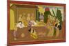 First Chanting Of the Ramayana-null-Mounted Giclee Print