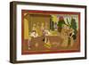 First Chanting Of the Ramayana-null-Framed Giclee Print