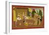 First Chanting Of the Ramayana-null-Framed Giclee Print