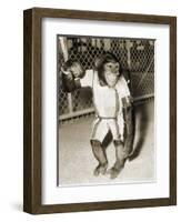 First Chimpanzee In Space-null-Framed Photographic Print