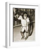 First Chimpanzee In Space-null-Framed Photographic Print