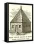 First Church Erected in Hart-Ford, Connecticut, 1638-null-Framed Stretched Canvas