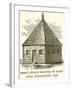 First Church Erected in Hart-Ford, Connecticut, 1638-null-Framed Giclee Print