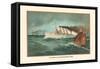 First Class Cruisers, 1899-Werner-Framed Stretched Canvas