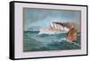 First-Class Cruisers-Werner-Framed Stretched Canvas