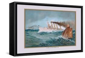 First-Class Cruisers-Werner-Framed Stretched Canvas