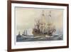 First-Class French Warship Commissioned for Louis XIV by His Minister Colbert-Albert Sebille-Framed Premium Giclee Print