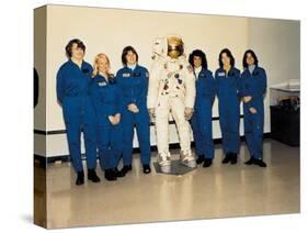 First Class of Female Astronauts Who Completed Training in 1979-null-Stretched Canvas