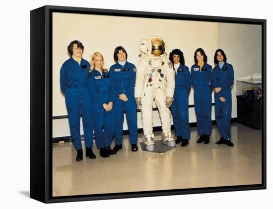 First Class of Female Astronauts Who Completed Training in 1979-null-Framed Stretched Canvas