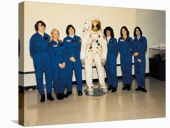 First Class of Female Astronauts Who Completed Training in 1979-null-Stretched Canvas