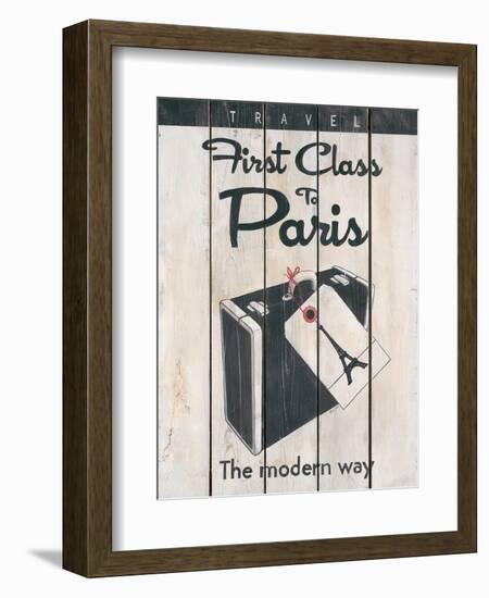 First Class Paris-Hope Smith-Framed Art Print