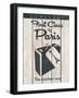 First Class Paris-Hope Smith-Framed Art Print