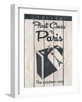 First Class Paris-Hope Smith-Framed Art Print