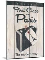 First Class Paris-Hope Smith-Mounted Art Print