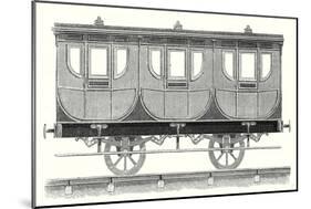 First-Class Wagon-null-Mounted Giclee Print