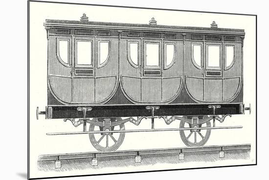 First-Class Wagon-null-Mounted Giclee Print