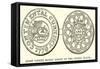 First Coined Money Issued by the United States-English School-Framed Stretched Canvas