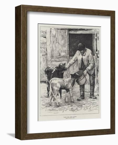 First Come, First Served-Edward R. King-Framed Giclee Print