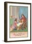 First Commandment Illustration-null-Framed Art Print