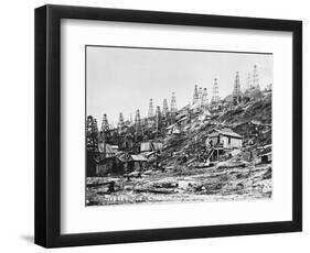 First Commercial Oil Well-null-Framed Photographic Print