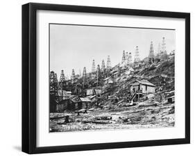 First Commercial Oil Well-null-Framed Photographic Print