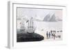 First Communication with the Natives of Prince Regent's Bay, 1818-John Sackheouse-Framed Giclee Print