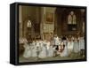 First Communion, 1867-Theophile Emmanuel Duverger-Framed Stretched Canvas