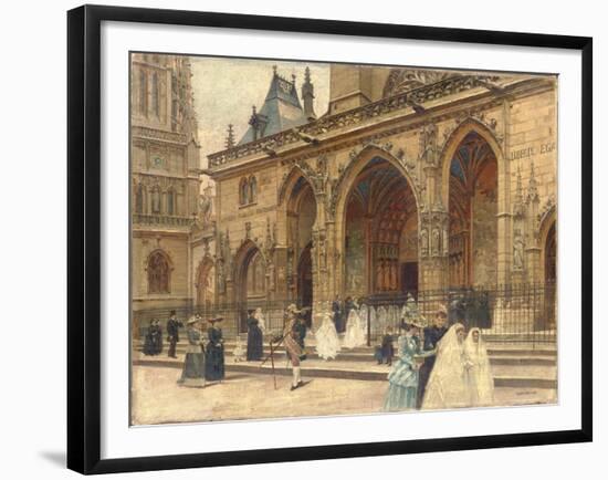 First Communion-Louis Beroud-Framed Giclee Print