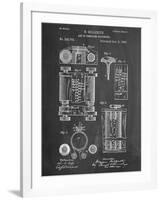 First Computer Patent 1889-null-Framed Art Print