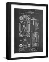 First Computer Patent 1889-null-Framed Art Print