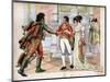 First Consul Gives the Hand of His Sister Caroline, to Joachim Murat-Jacques de Breville-Mounted Art Print