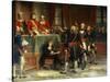 First Consul Receives the Oath the Section Presidents of the State Council, Dec. 25, 1899-Auguste Couder-Stretched Canvas