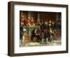 First Consul Receives the Oath the Section Presidents of the State Council, Dec. 25, 1899-Auguste Couder-Framed Premium Giclee Print