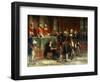 First Consul Receives the Oath the Section Presidents of the State Council, Dec. 25, 1899-Auguste Couder-Framed Premium Giclee Print