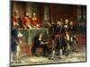 First Consul Receives the Oath the Section Presidents of the State Council, Dec. 25, 1899-Auguste Couder-Mounted Premium Giclee Print