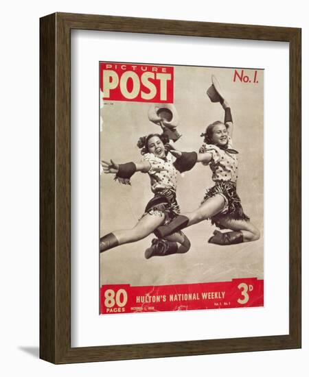First Cover of "The Picture Post", October 1938-null-Framed Giclee Print