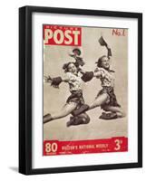 First Cover of "The Picture Post", October 1938-null-Framed Giclee Print