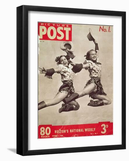 First Cover of "The Picture Post", October 1938-null-Framed Giclee Print