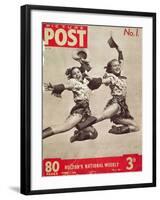 First Cover of "The Picture Post", October 1938-null-Framed Giclee Print